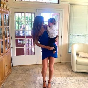 Royal Blue Cocktail Dress